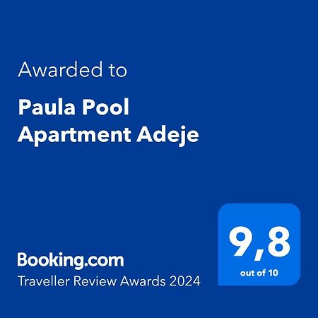 Paula Pool Apartment Adeje Costa Adeje  Εξωτερικό φωτογραφία